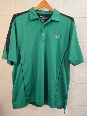 Marshall University Thundering Herd Men's XL Green Polo Pro Celebrity